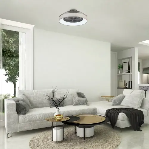Lámpara con ventilador
