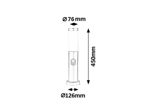 Inox torch (8267)