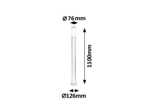 Inox torch (8268)